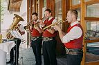 Musikalischer Empfang 80 Jahr Jubiläum Bergbahn Westendorf